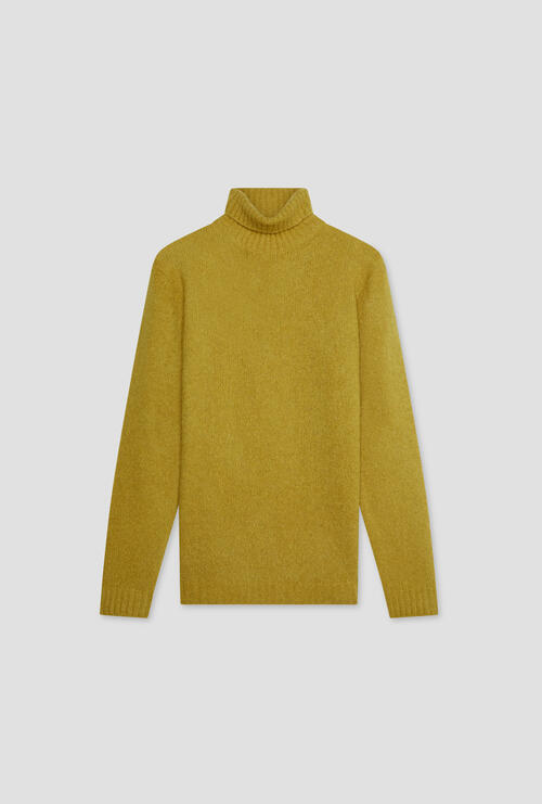 Malfilé cashmere turtleneck Ocra